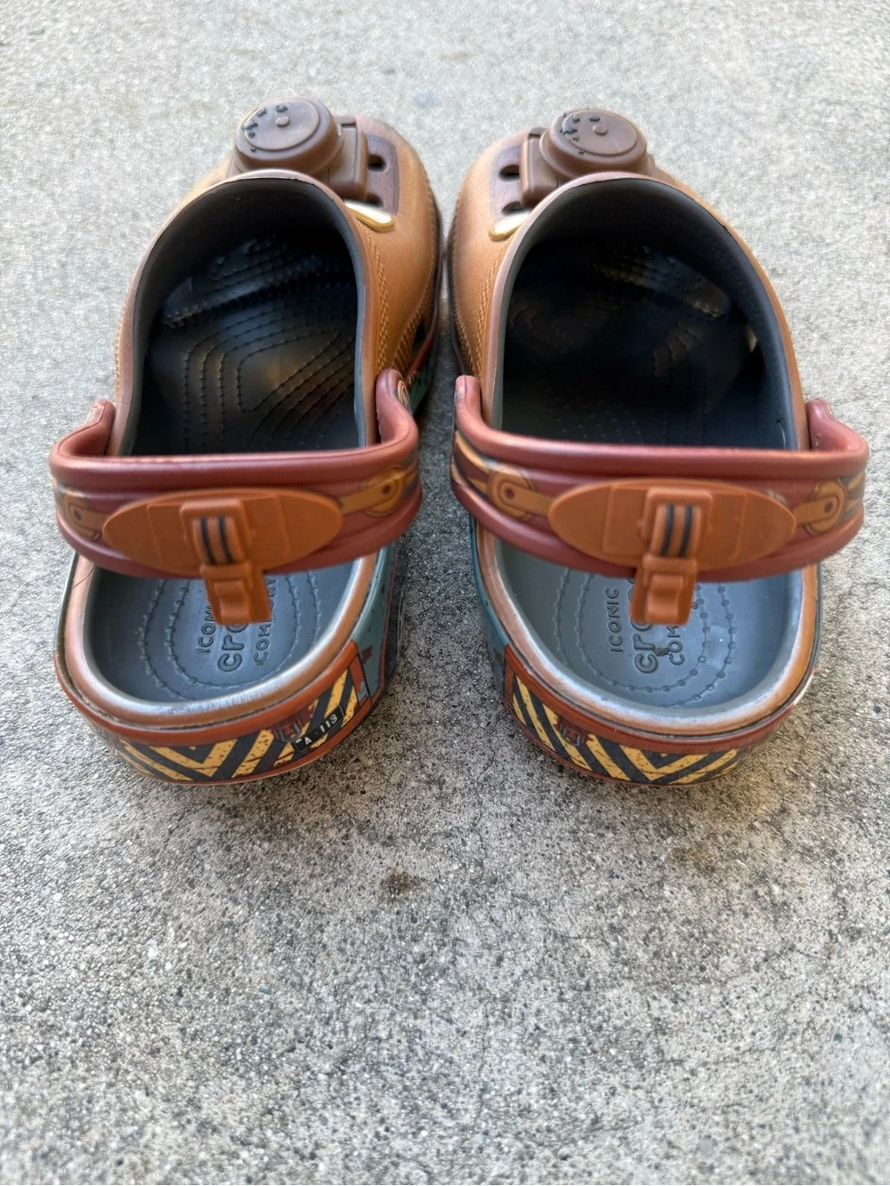 CROCS x Pixar Cars Mater slide on shoes Good condition Size C12 preloved Disney